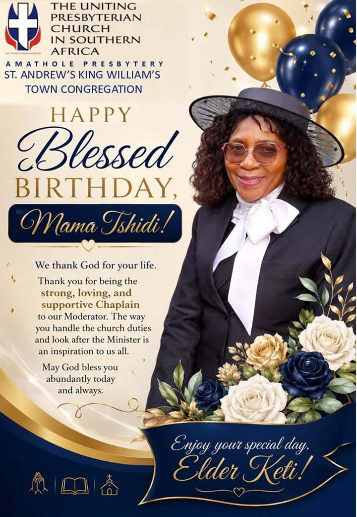 Happy Birthday, Mama Tshidi!