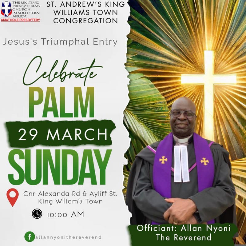 A Special Invitation: Palm Sunday Service