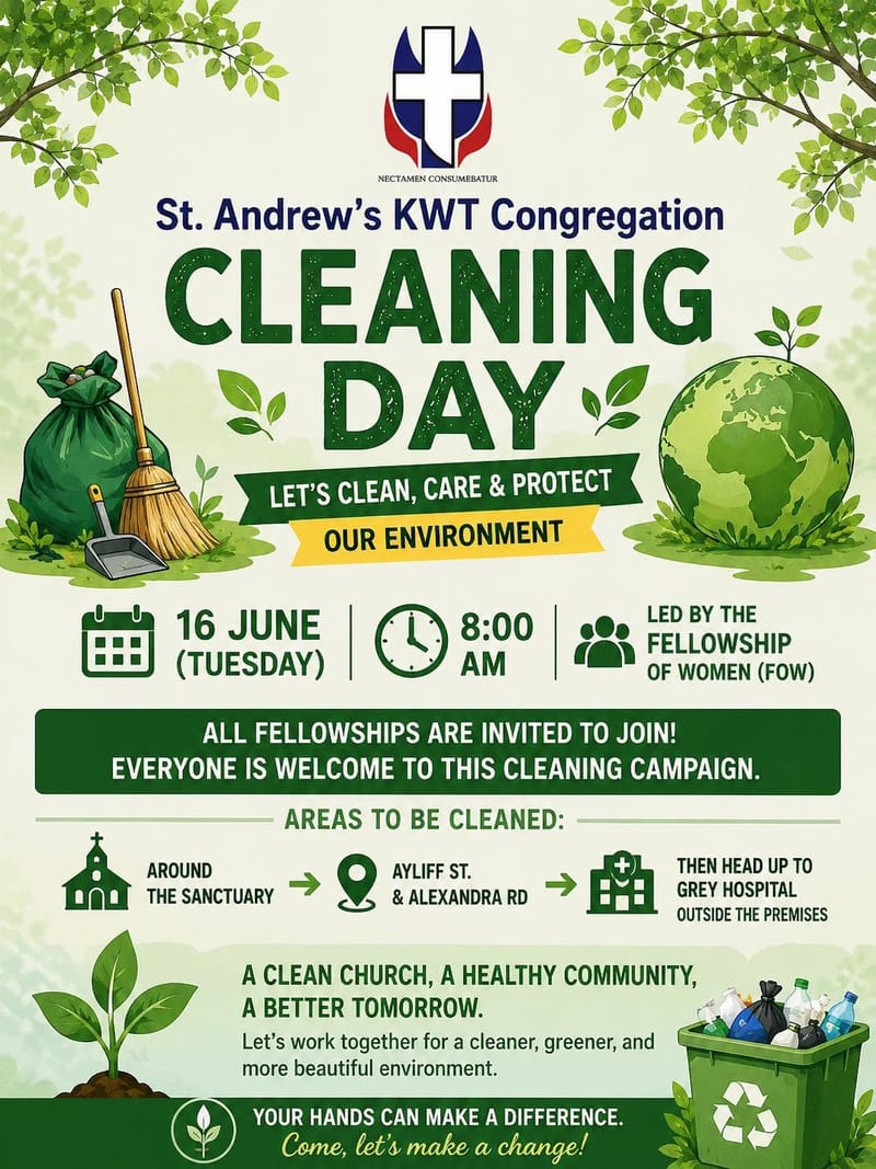 Environmental month clean up campaign