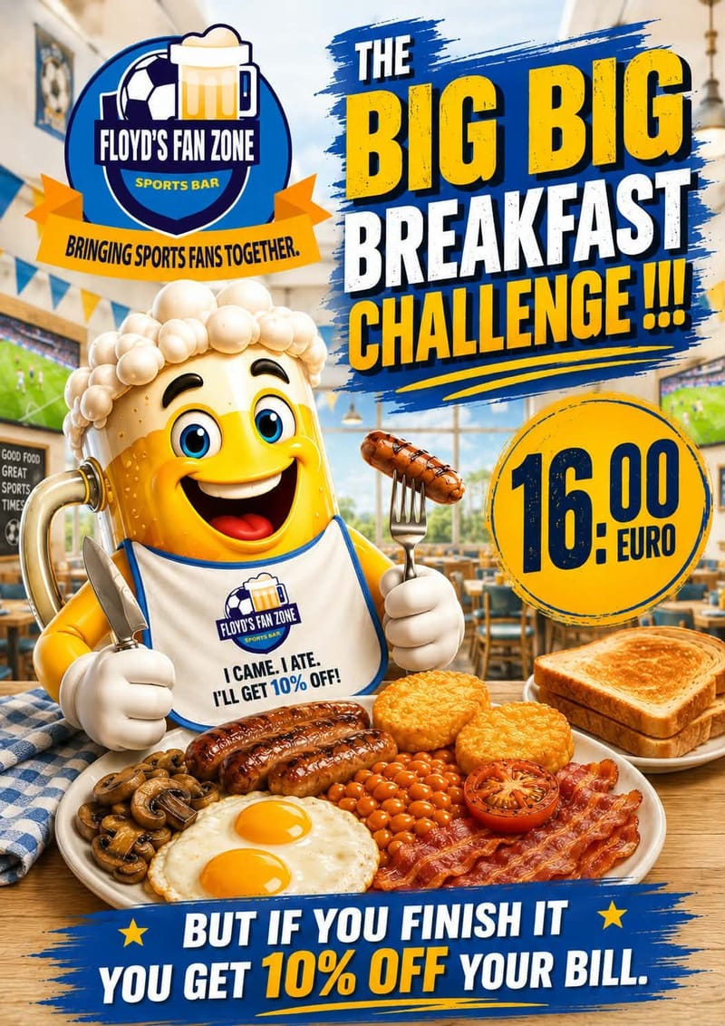 The BIG BIG Breakfast Challenge!!!