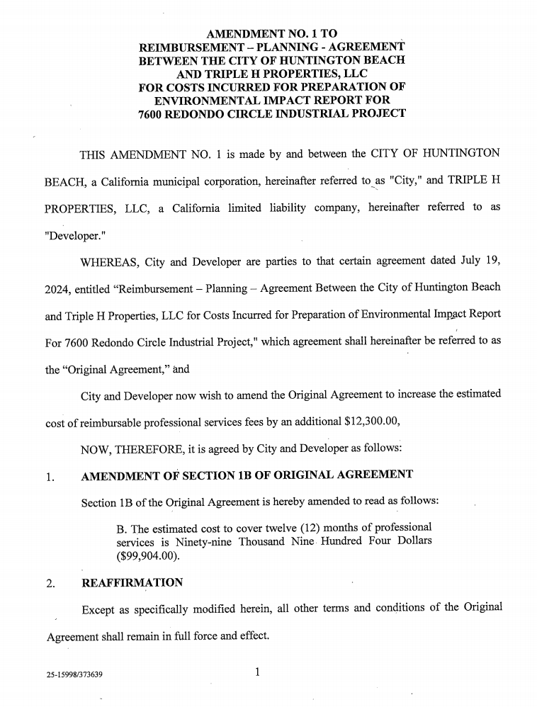 Where is the EIR Report?