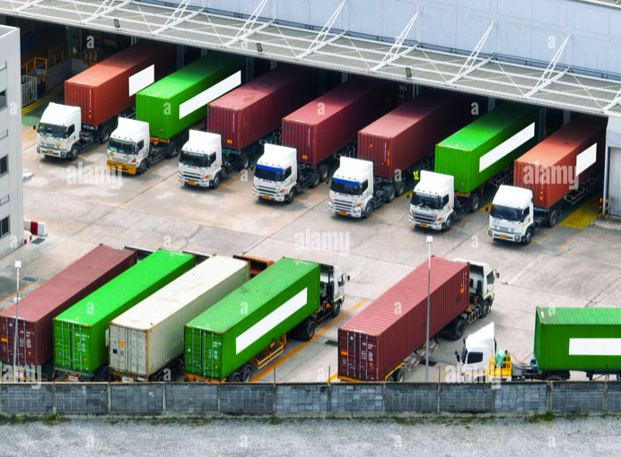 HB Truck Routes & R District