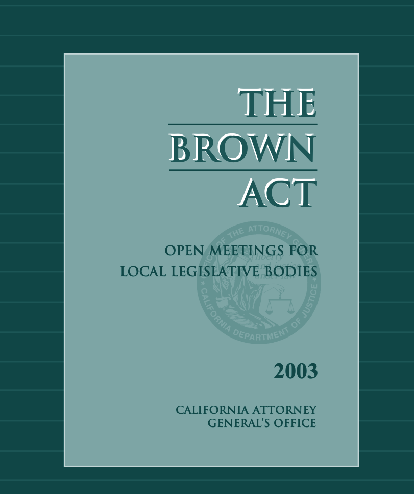 The Brown Act