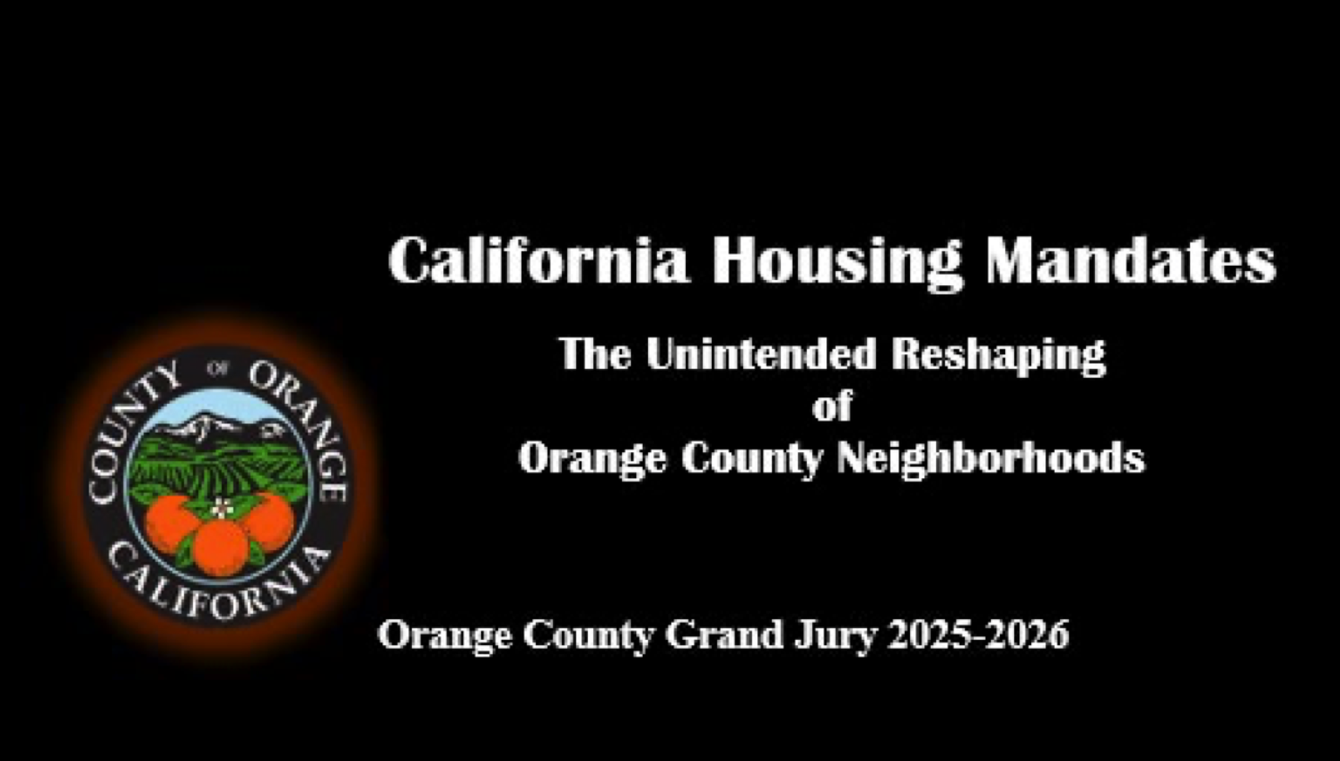 State Housing Mandates