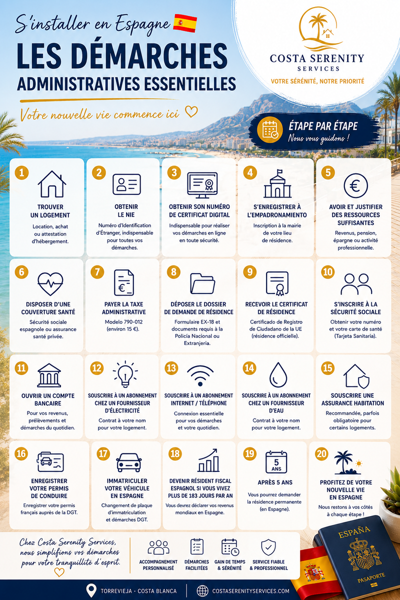 Démarches administratives