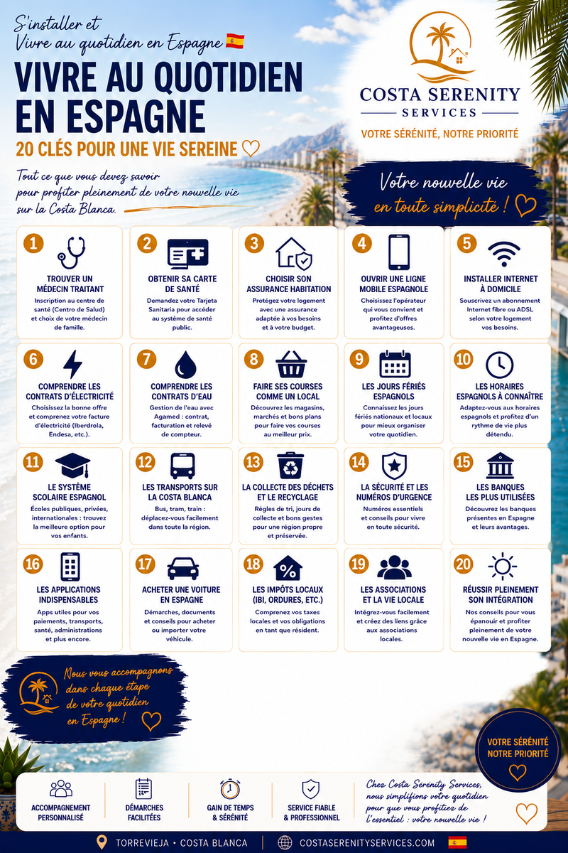 Vivre au quotidien en Espagne