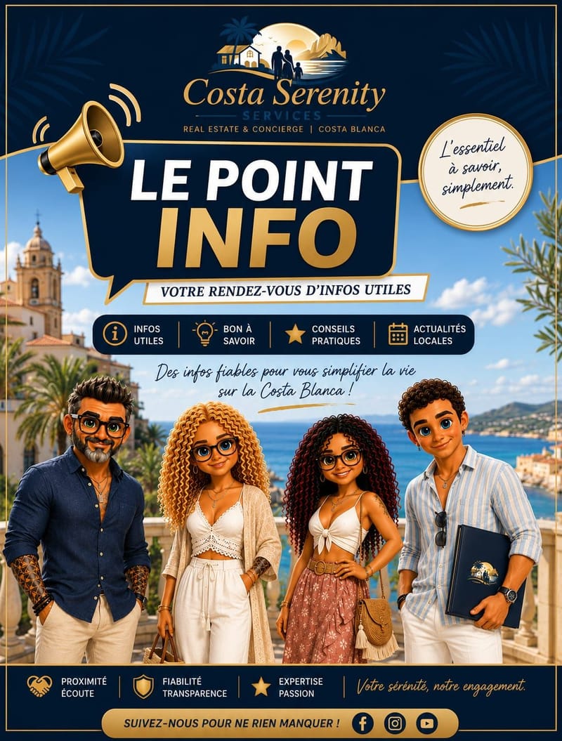 Le Point Info Costa Serenity Services