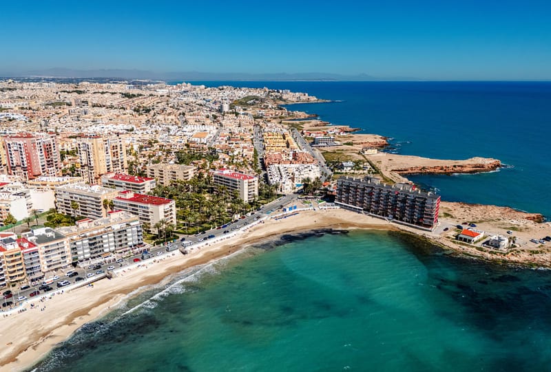 Les quartiers de Torrevieja