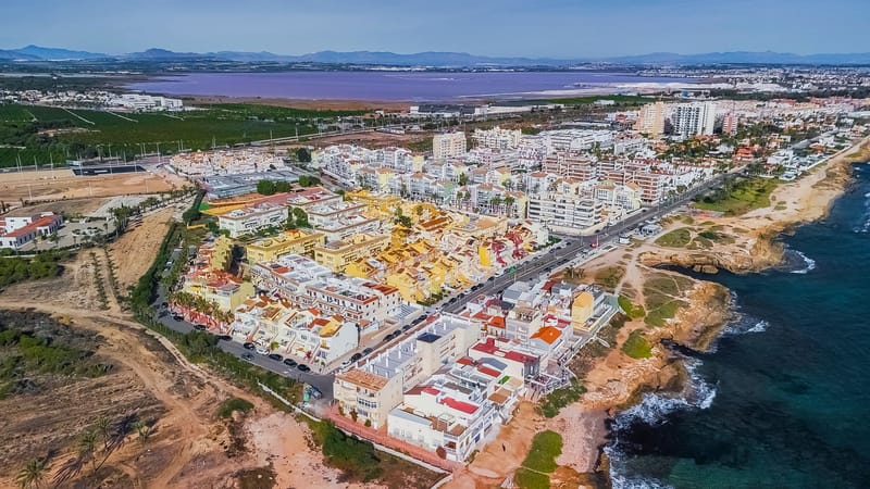Les quartiers de Torrevieja