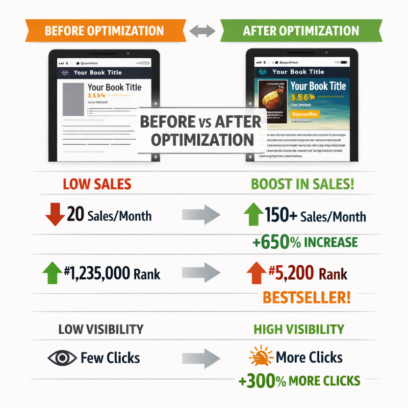 Amazon Author & Book Page Optimization