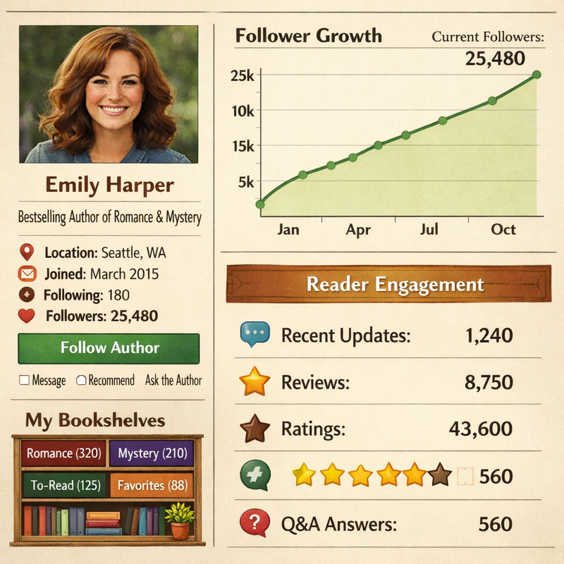 Goodreads Profile & Community Strategy