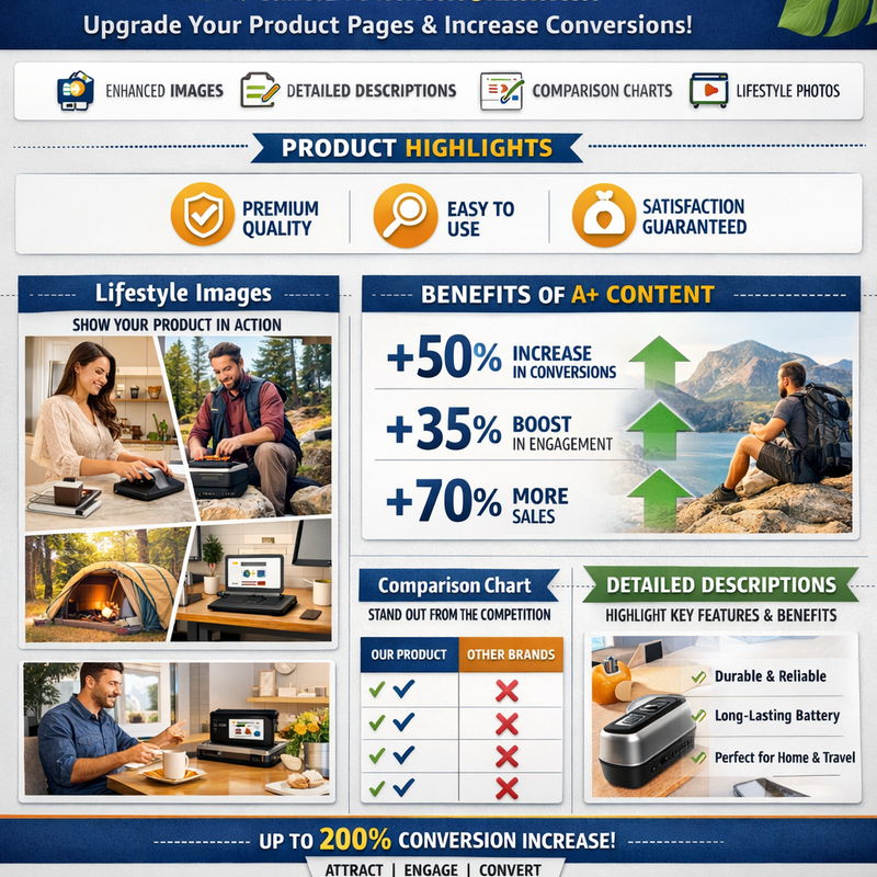 Amazon A+ Content & UGC Strategy