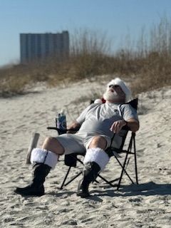 Santa On Vacation December 26, 2025