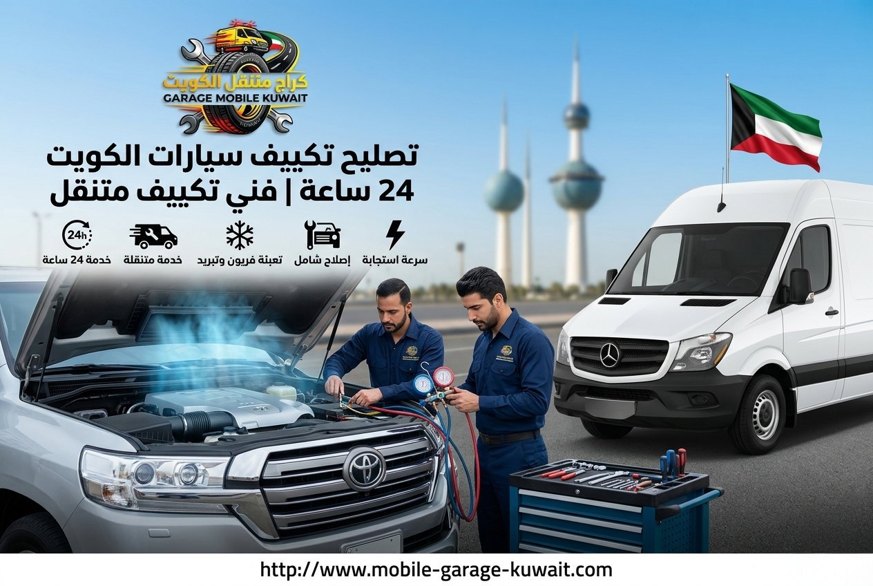 تصليح كمبروسر مكيف السيارة الكويت 24/7