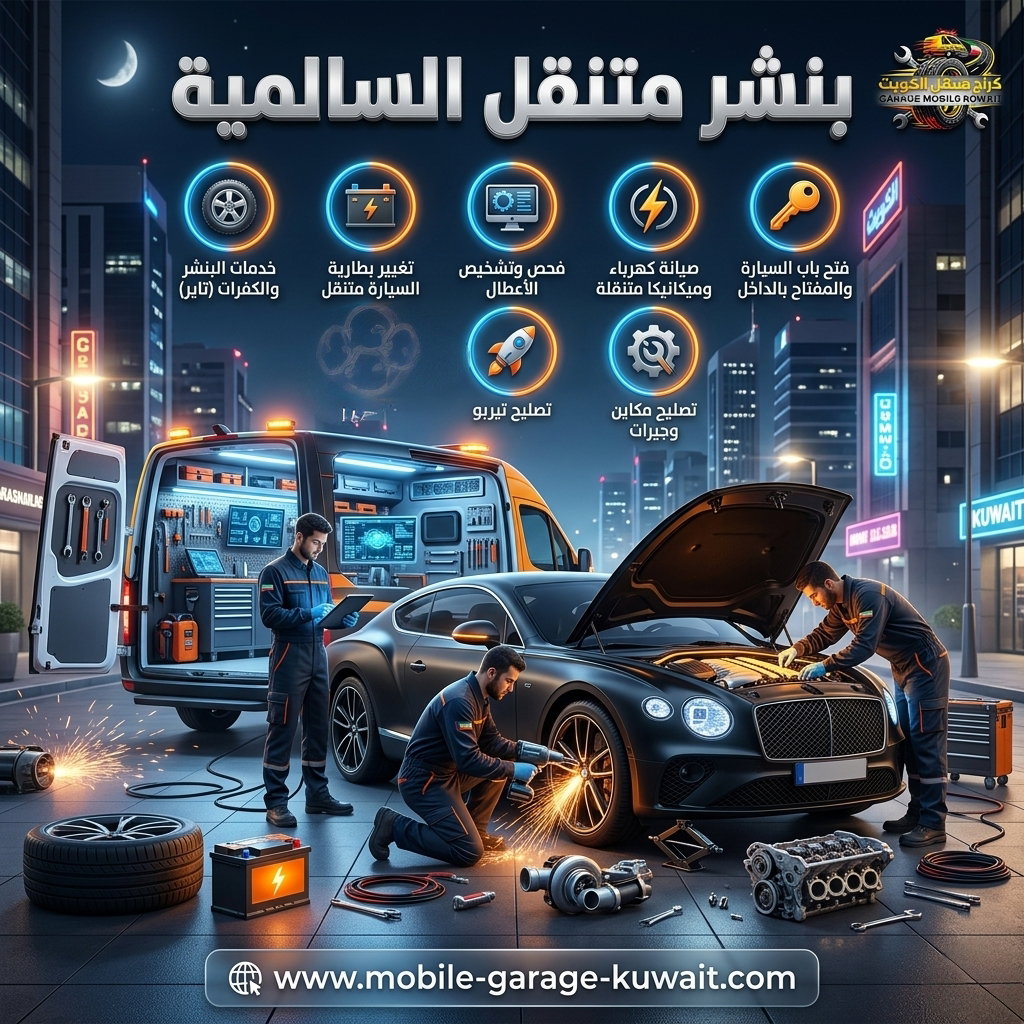 How to change a car battery in an emergency in Salmiya