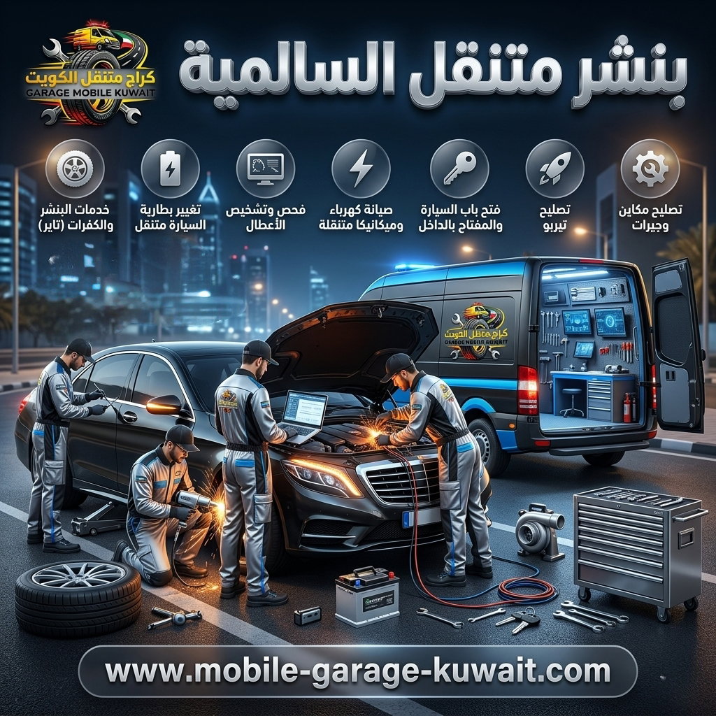Replacing a Car Battery in Salmiya