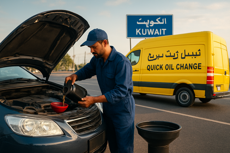تبديل الزيت والفلاتر