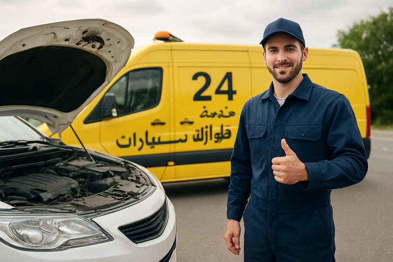 خدمة طوارئ سيارات 24 ساعة