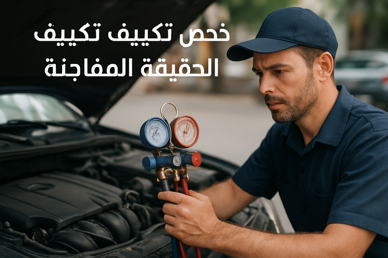 فحص نظام التكييف بالكامل