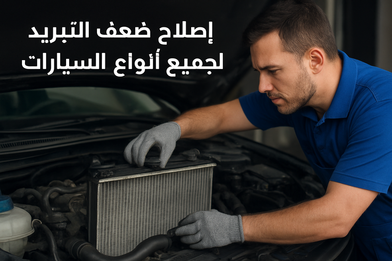 إصلاح ضعف التبريد