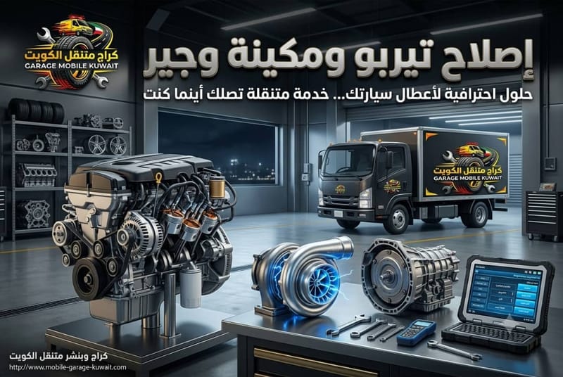 إصلاح تيربو ومكينة وجير