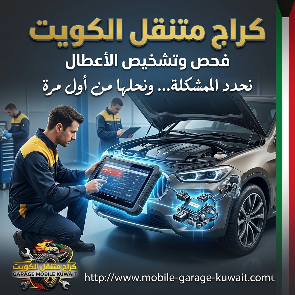 كراج متنقل الكويت فحص شامل 