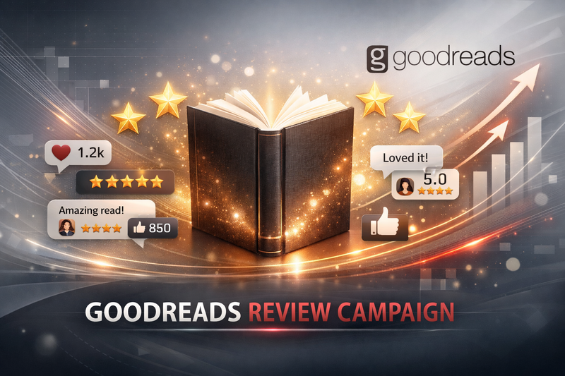 GOODREADS REVIEW &amp; RATING CAMPAIGN