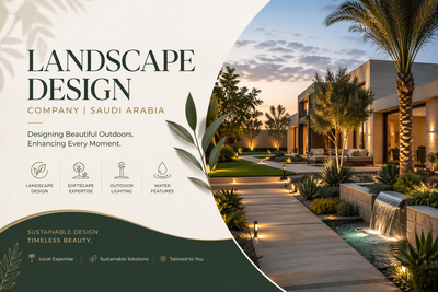Experience Exceptional Landscape Design in Saudi Arabia