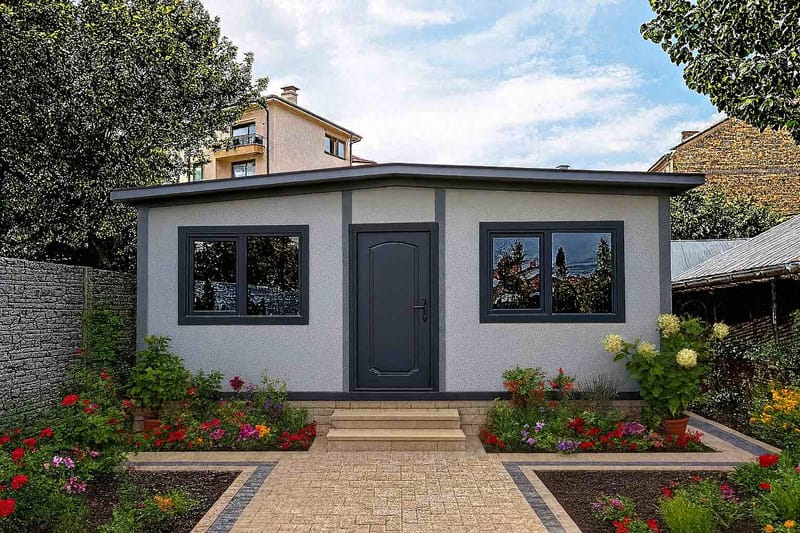 Жилищен контейнер 600 х 600 / Н 240-260 см.