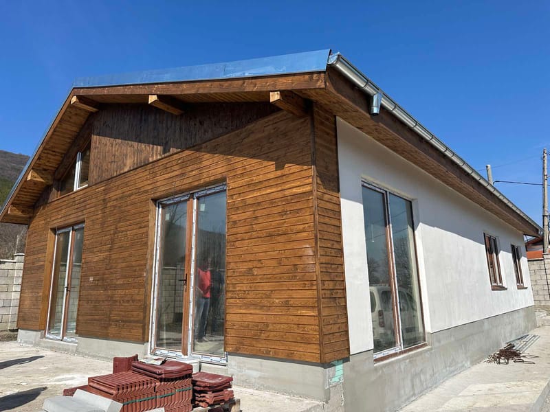 Строителство на рамково-панелна къща 120 кв.м.