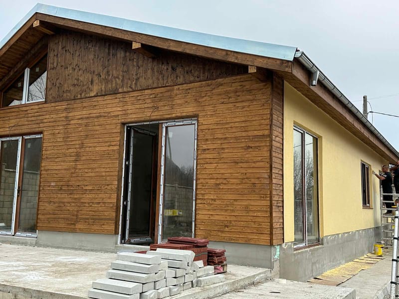 Строителство на рамково-панелна къща 120 кв.м.