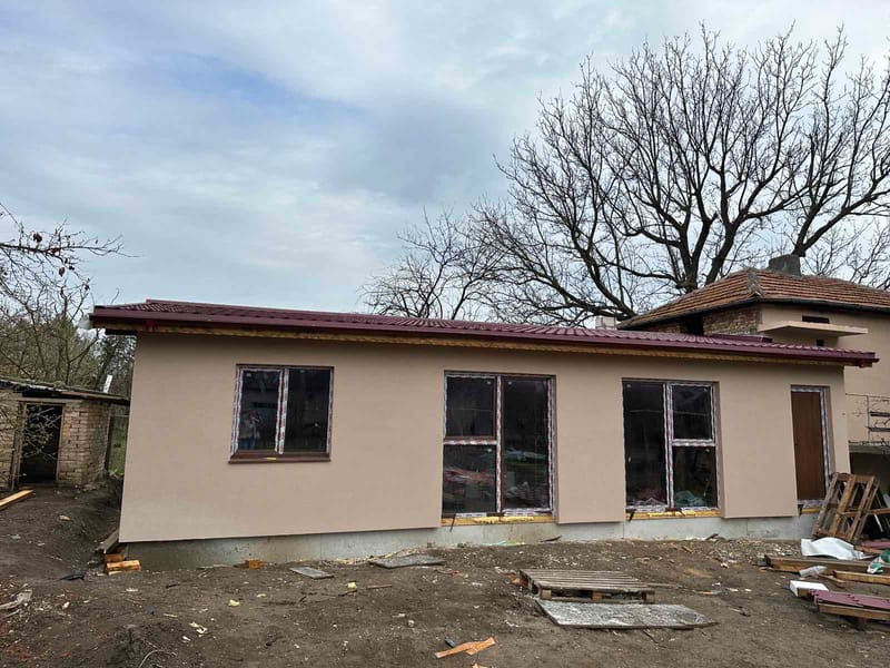 Дървена сглобяема къща