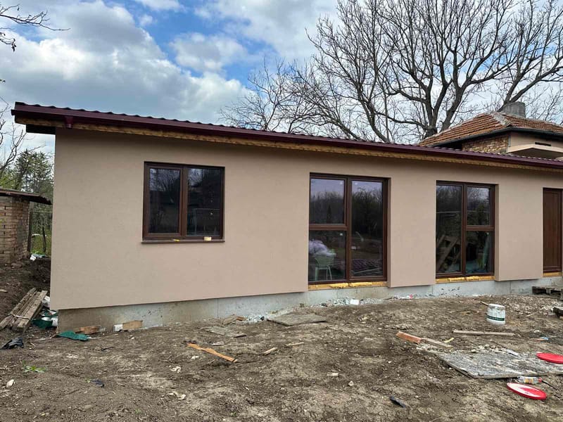 Дървена сглобяема къща