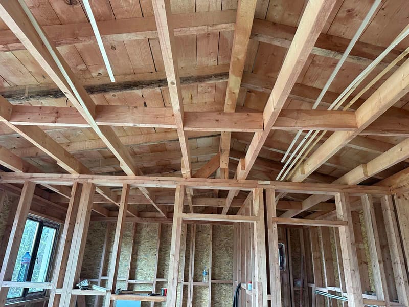 Дървена сглобяема къща