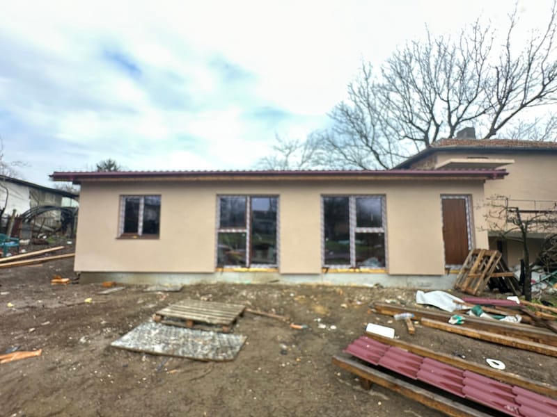 Дървена сглобяема къща