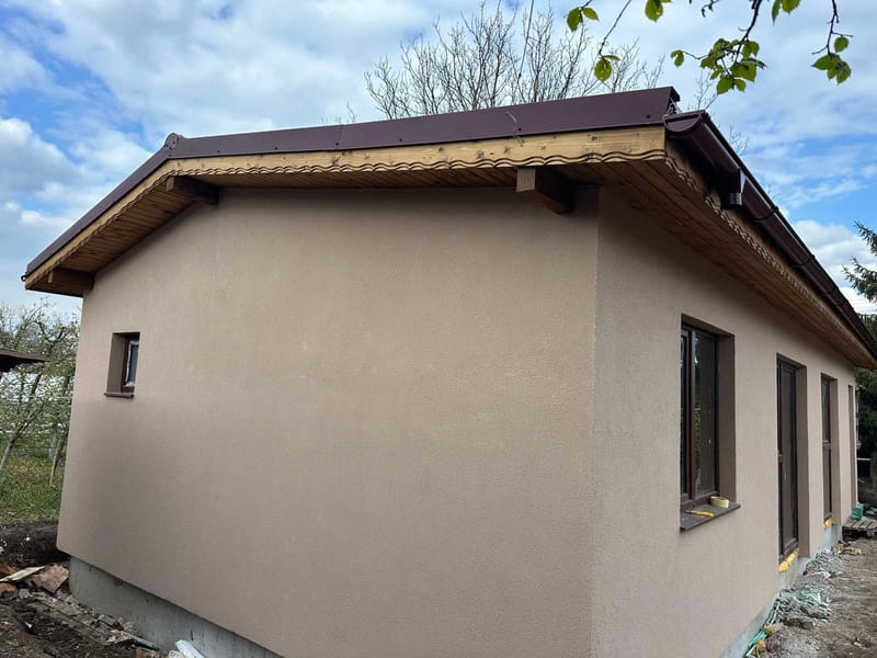 Дървена сглобяема къща