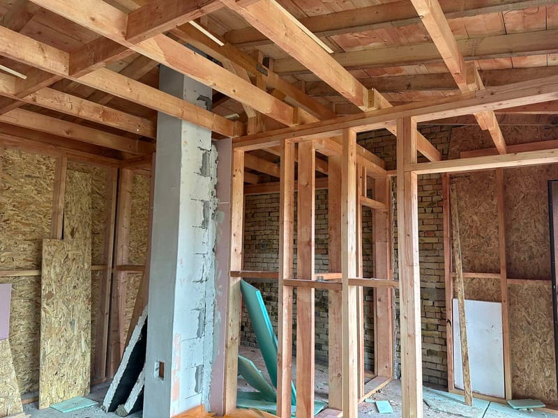 Дървена сглобяема къща