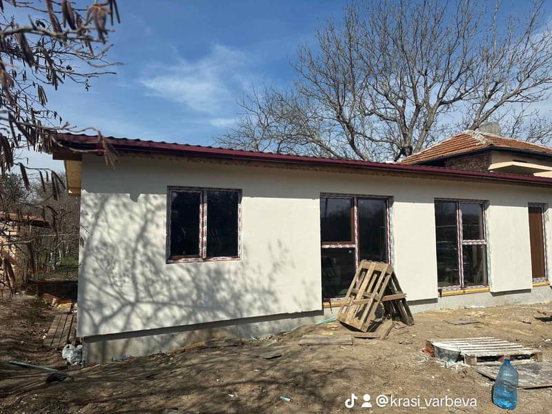 Дървена сглобяема къща