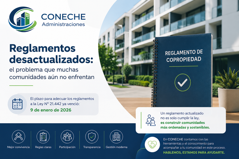 Reglamentos desactualizados: el problema que muchas comunidades aún no enfrentan