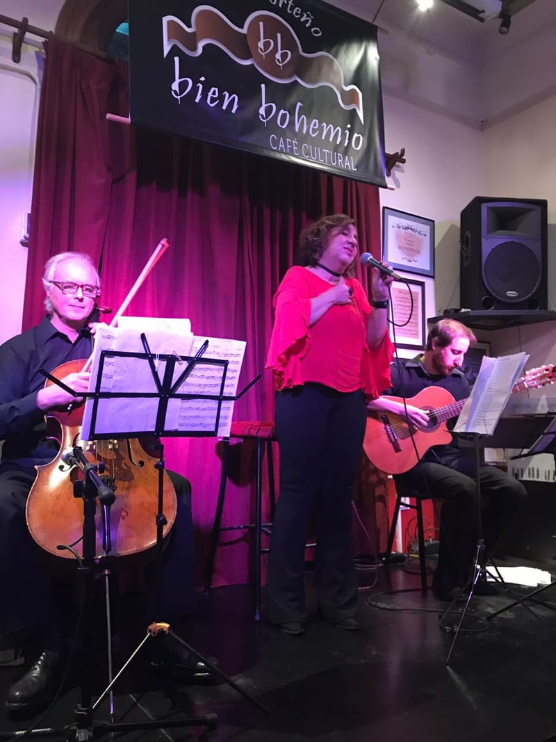 Show de tango Bien Bohemio