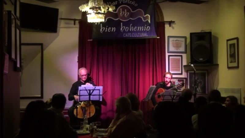 Show de tango Bien Bohemio