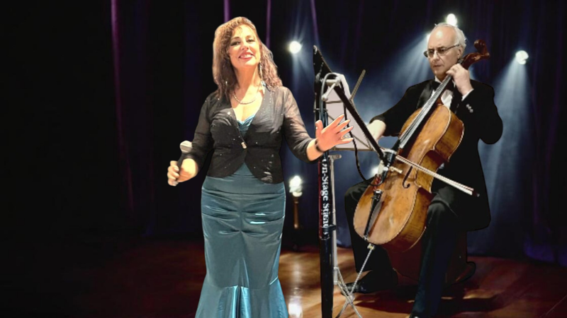 Música  para eventos - Canto y Chelo