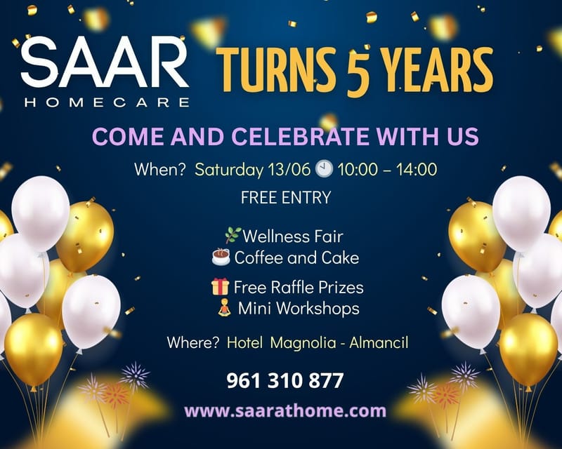 SAAR Homecare 5th Anniversary Celebration