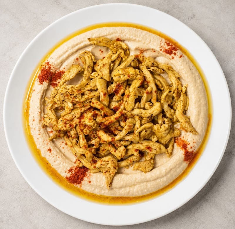 חומוס שווארמה