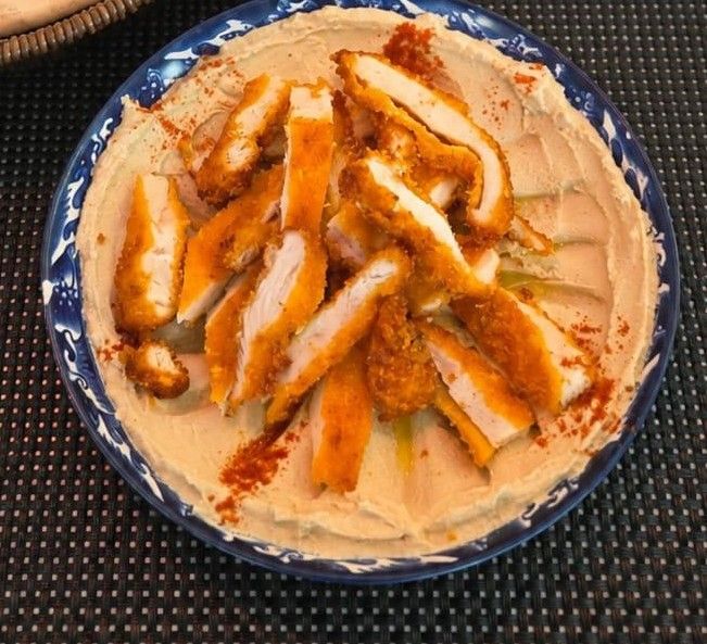 חומוס שניצל