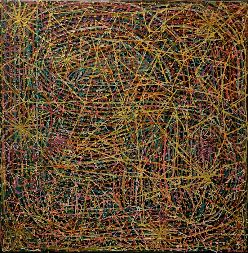 (dark lights lover) this painting? prefers dark lights. like me.