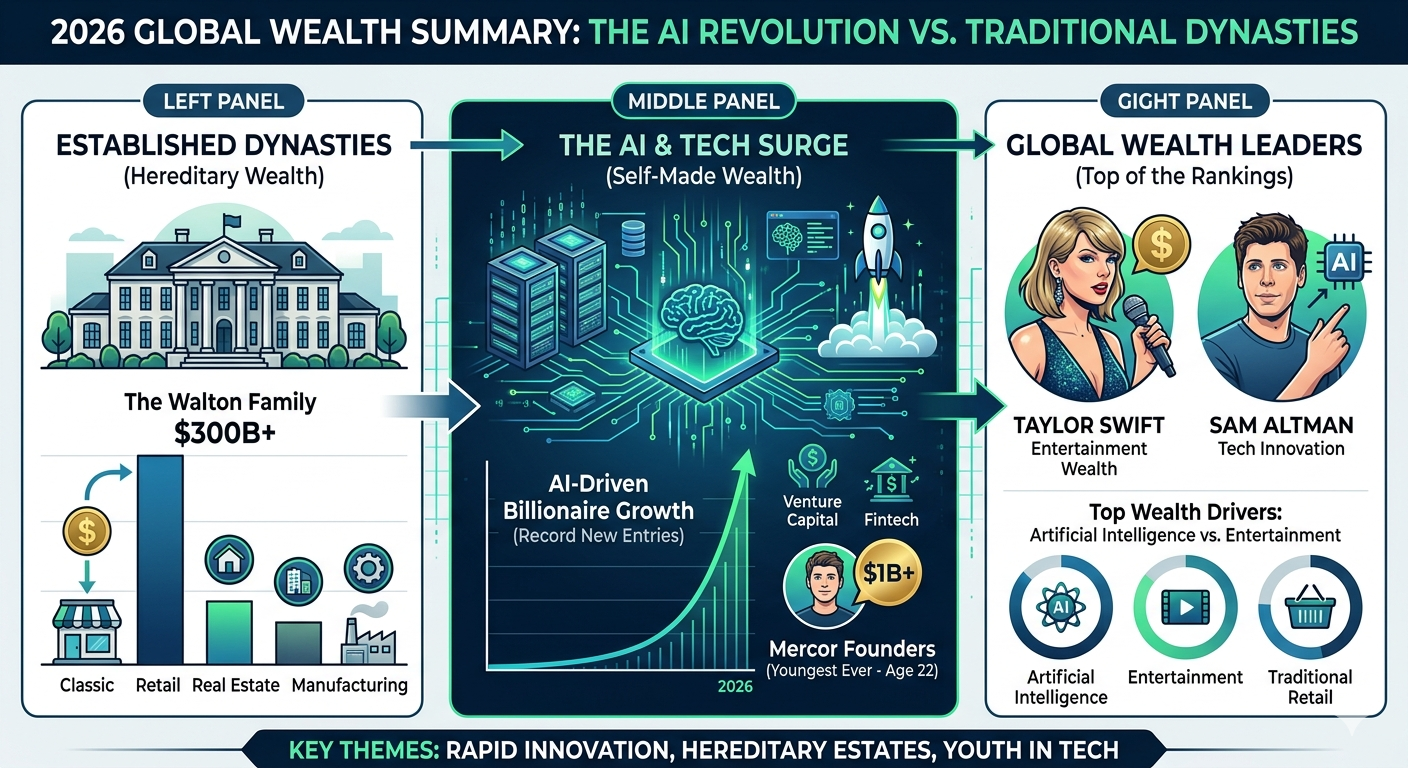 The world's richest heirs