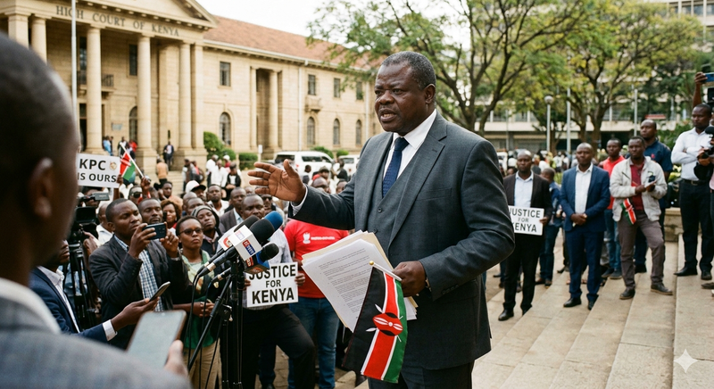 Senator Okiya Omtatah Critiques Government Financial Priorities, Contrasts SHA System Costs with KPC Sale Value.