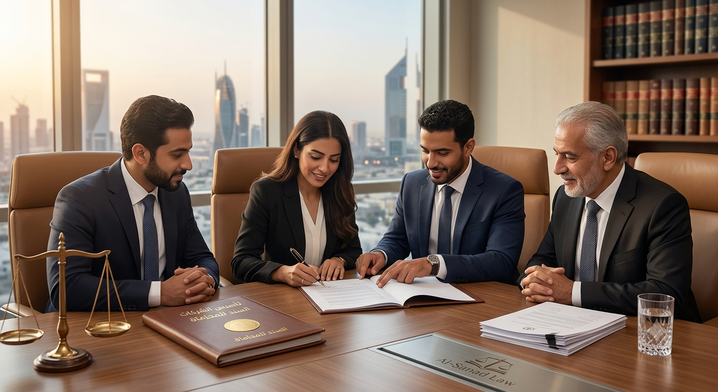 أنواع الشركات القانونية واختيار الهيكل القانوني للمشروع - شركة السند للمحاماة.