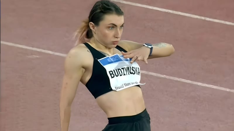 Ірина Будзинська вдруге стрибає за 6,80 м і продовжує переможну серію